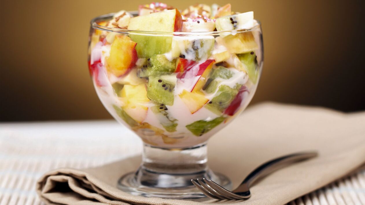 voćna salata na dijeti omiljena